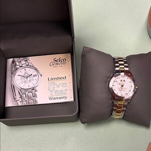 Geneva Women's Watch - Gold and Silver